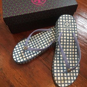 Printed Tory Burch Flip Flop